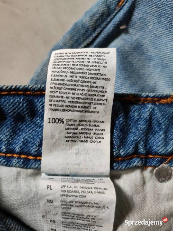 szorty krótkie spodenki bermudy szorty dżinsowe Rozmiar 40(L)