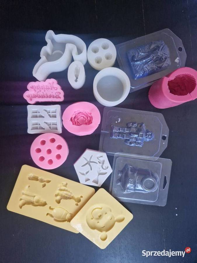 Zestaw foremek silikonowych i plastikowych do Szczecin