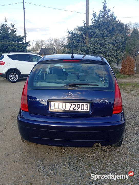 Citroen c3 benzyna klima ładny C3 Łuków