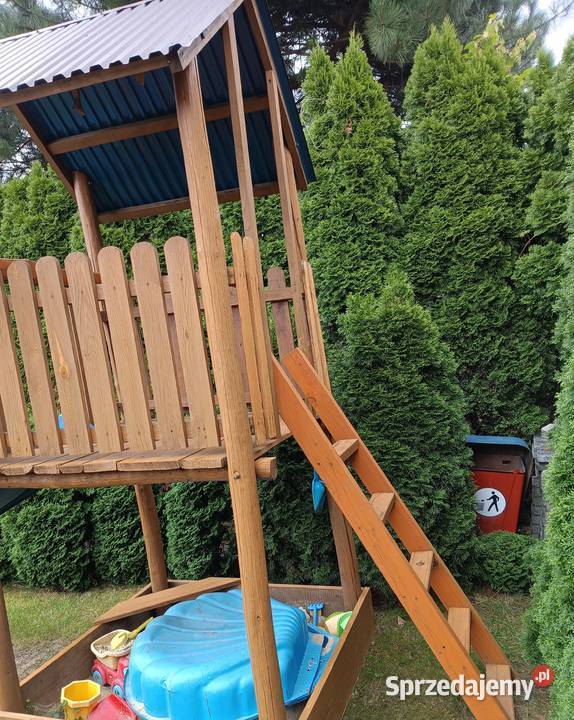 Domek z huśtawką i zjeżdżalnią dzieci i nie Zbylitowska Góra sprzedam