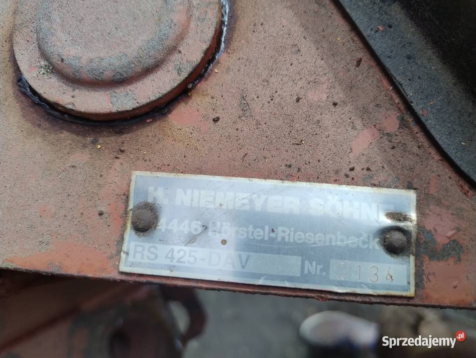 Zgrabiarka do siana Niemeyer 35 metra Zgrabiarki i przetrząsacze