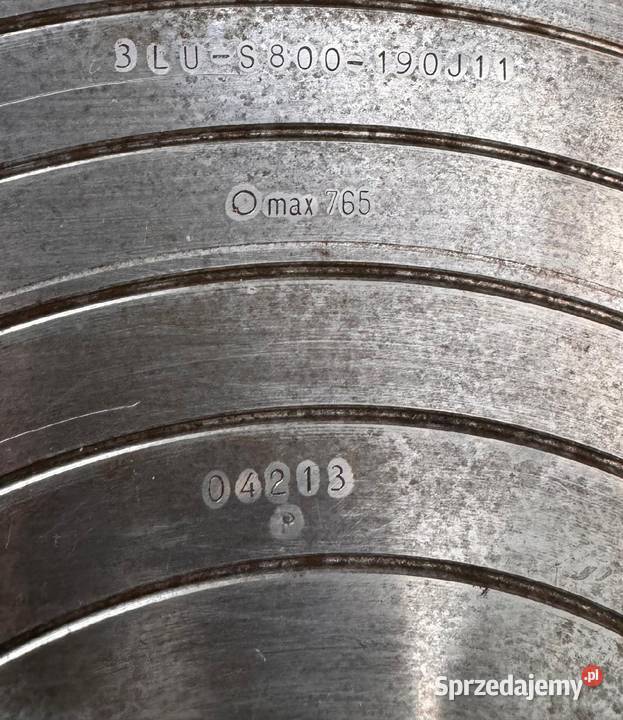 Uchwyt samocentrujący 3 szczękowy fi 800 Forkard Chynów