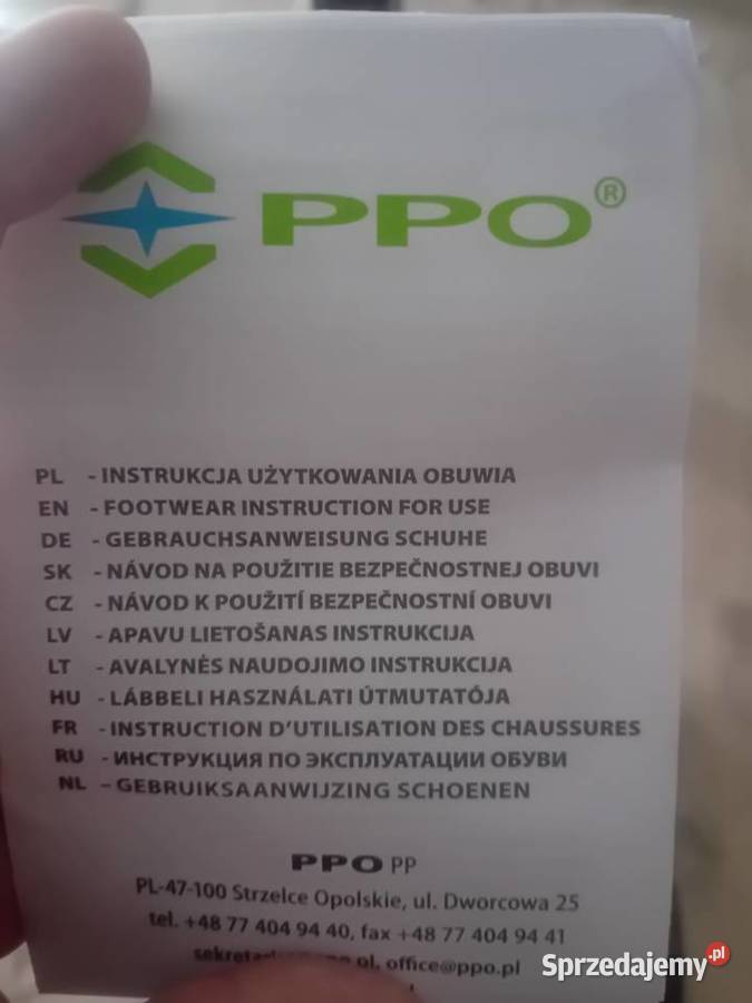 Nowe buty robocze Osprzęt roboczy Tychy