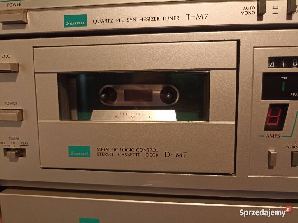 Sansui trzy elementy wzmacniacz AM9 tuner Audio małopolskie Oświęcim