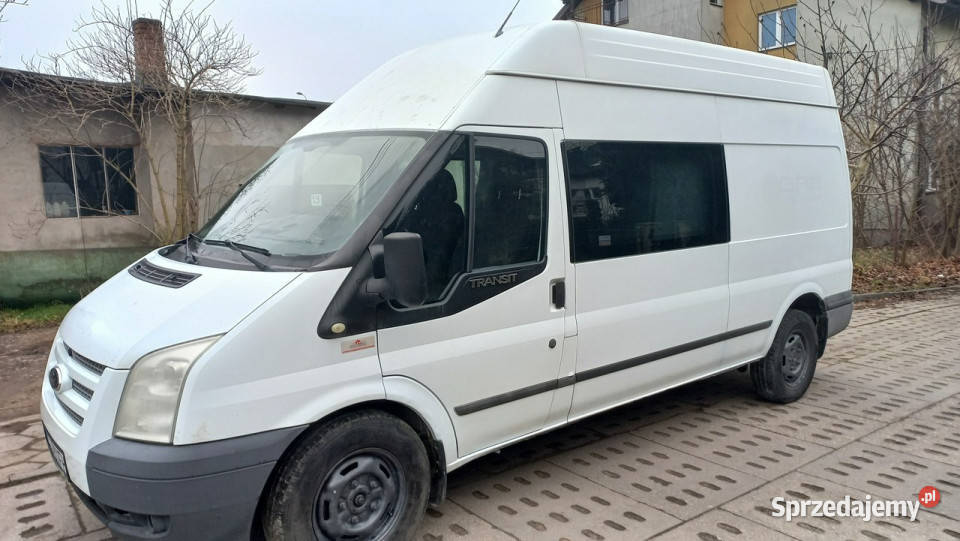 Ford Transit 4X4 Brygadówka 6 Osobowy Webasto elektryczne lusterka Gdańsk