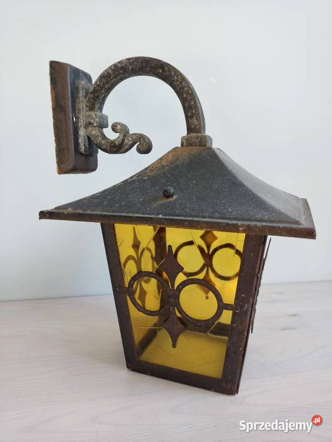 Stara retro lampa ścienna kinkiet na ganek opolskie Głuchołazy sprzedam