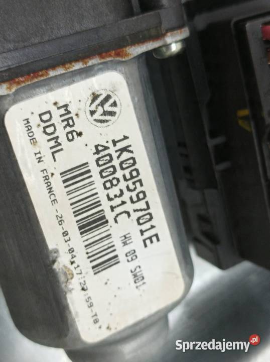MECHANIZM SZYBY LEWY PRZÓD 1K0959701E 1K0959793C świętokrzyskie