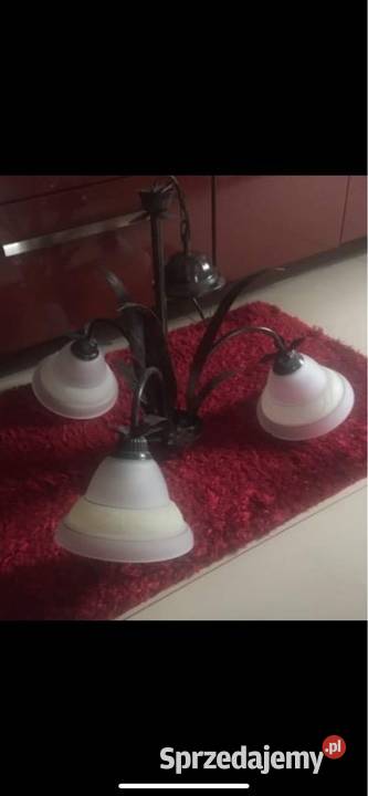 Żyrandol klasyczny Końskie sprzedam