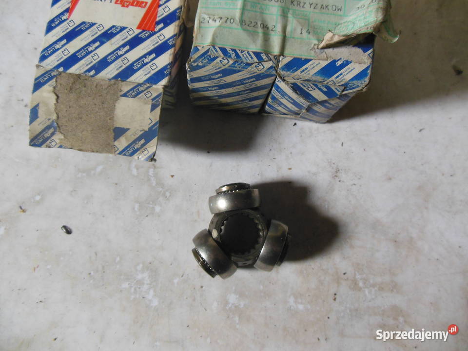 Krzyżak półosi Cinquecento Seicento Uno Punto Przeguby śląskie Kozy