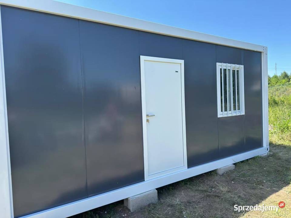 Kontener 6x3 wysokość 28m biurowy socjalny Przęsocin sprzedam