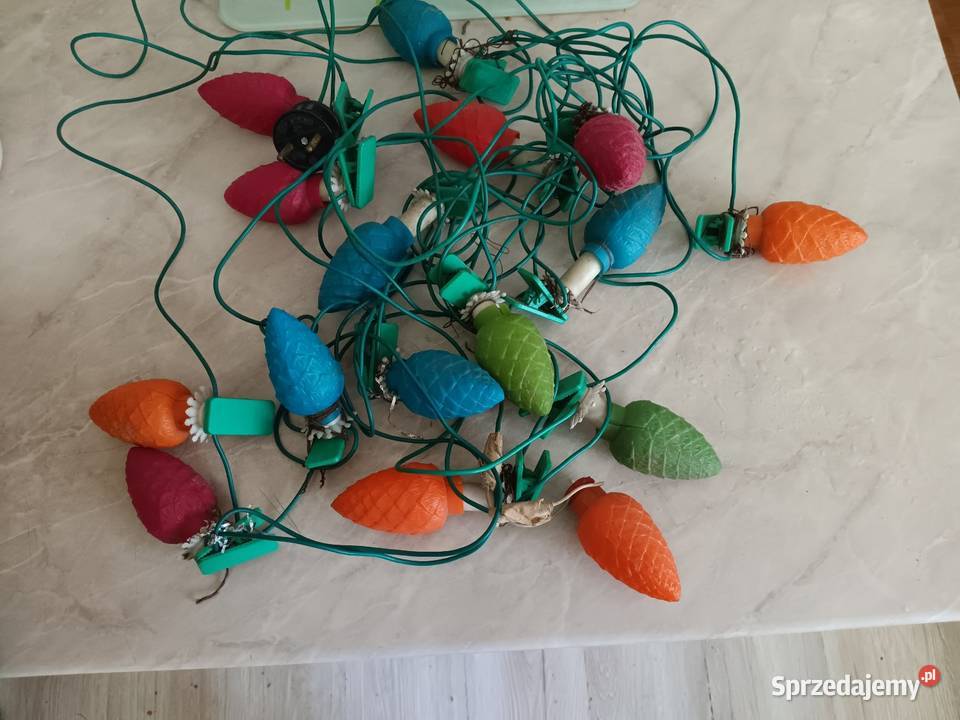 Lampki choinkowe prl