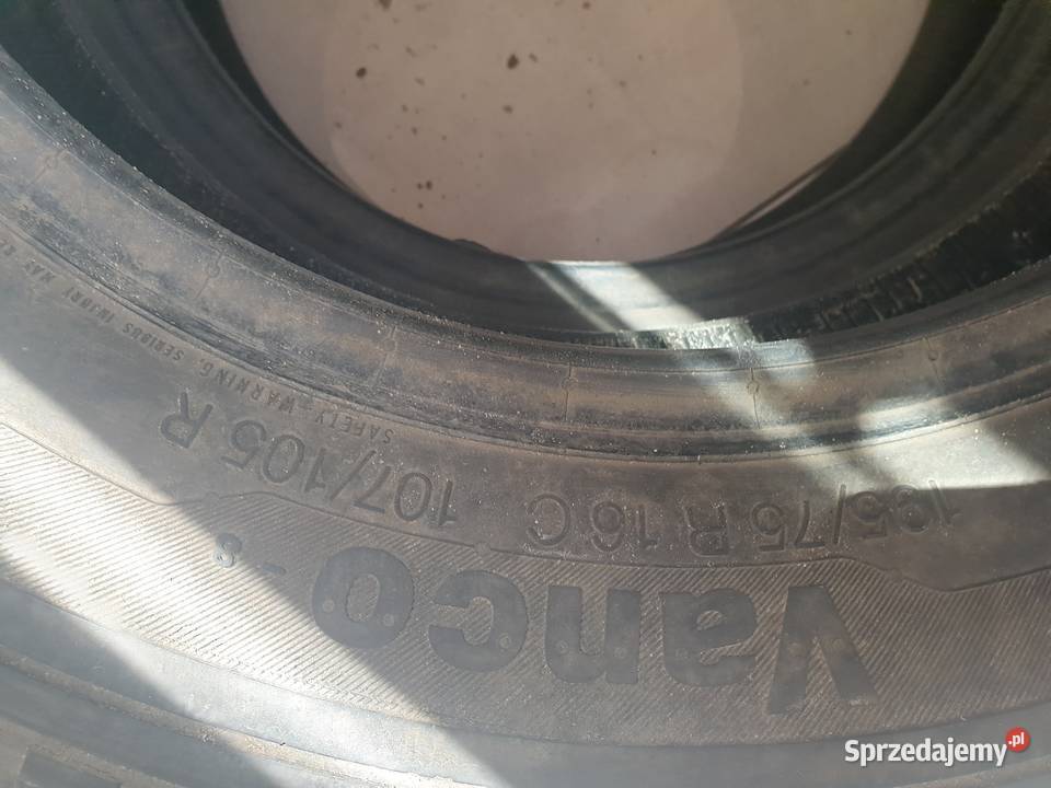 Opony Continental Vanco 8 19575r16c Opony i felgi warmińsko-mazurskie Dobre Miasto