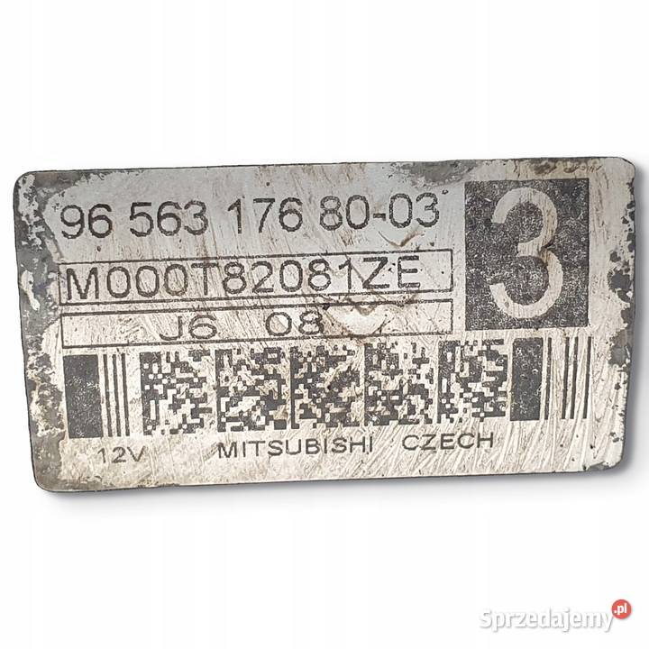ROZRUSZNIK Citroen C4 Picasso 18 16V 9656317680 Układ elektryczny silnika Chełm