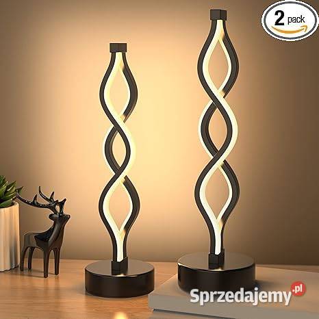 Lampka stołowa LED USB spirala Gniezno sprzedam