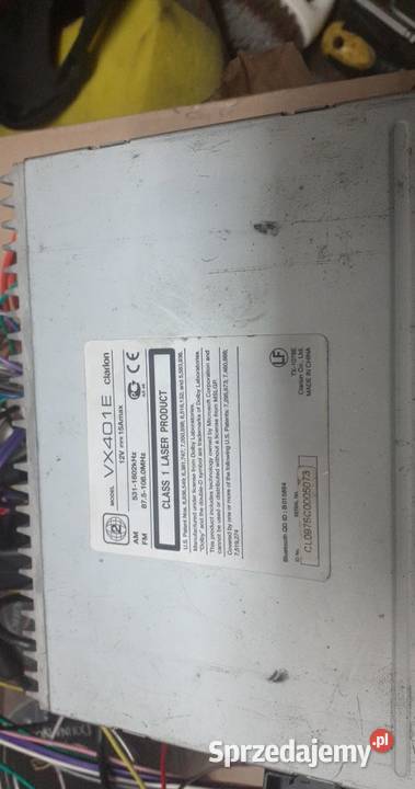 Radio 2din Clarion vx401e Btauxusbcd zamiana Bolesławiec