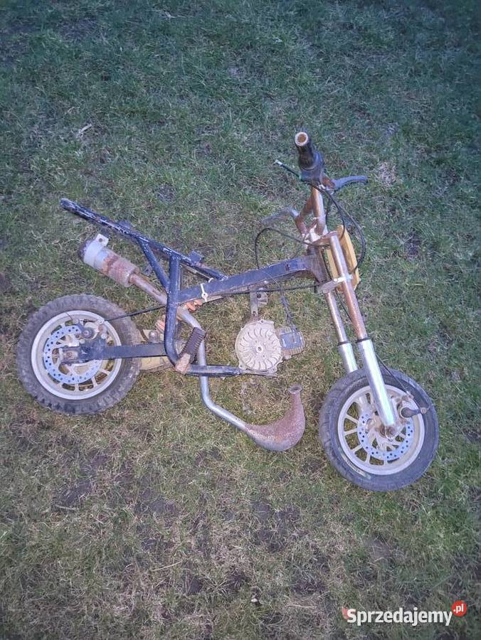 2x Mini Cross 50cc Baza do odbudowy