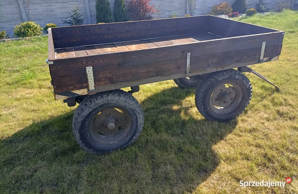 Przyczepa przyczepka sadownicza rolnicza do mini Galewice sprzedam