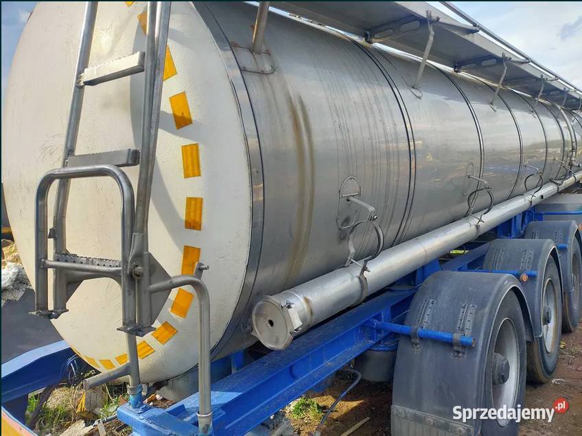 NISKA TARA Naczepa Cysterna Chemiczna Magyar 24 cysterny Racibórz