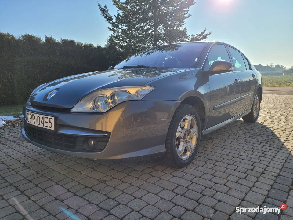 Renault Laguna III prywatnie zamiana nieuszkodzony opolskie Łambinowice