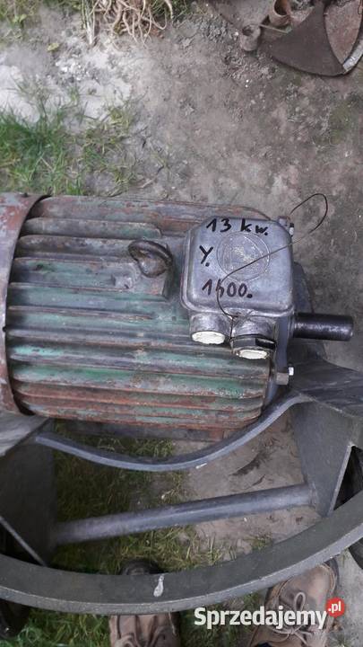 Silnik elektryczny 13kW 1400 obrotów Zakrzówek