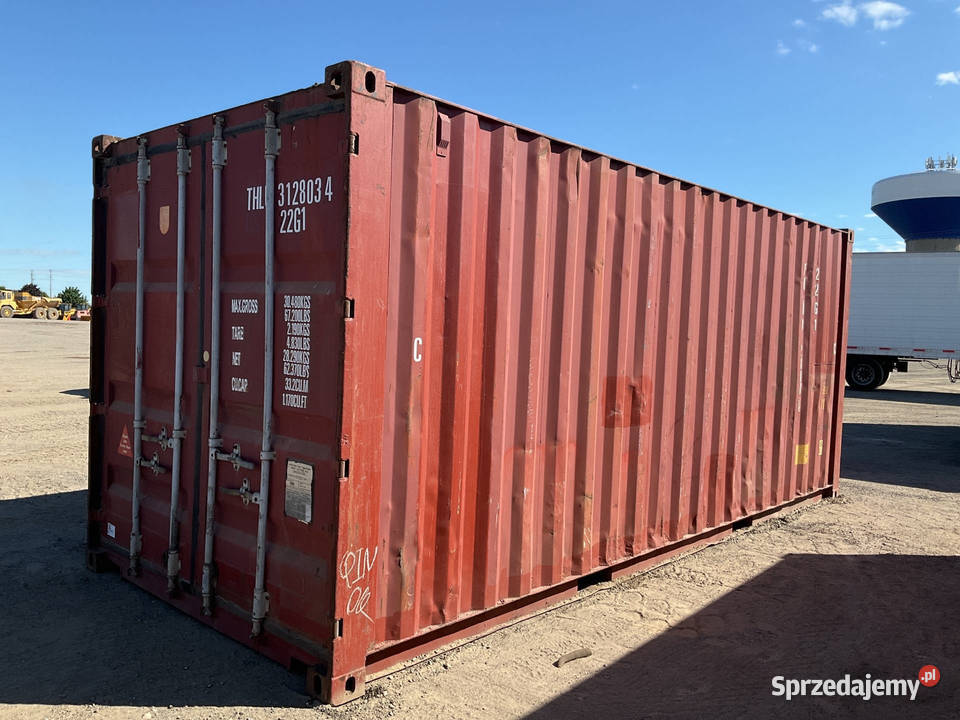 Kontener morski magazynowy 20DV 6 metrowy