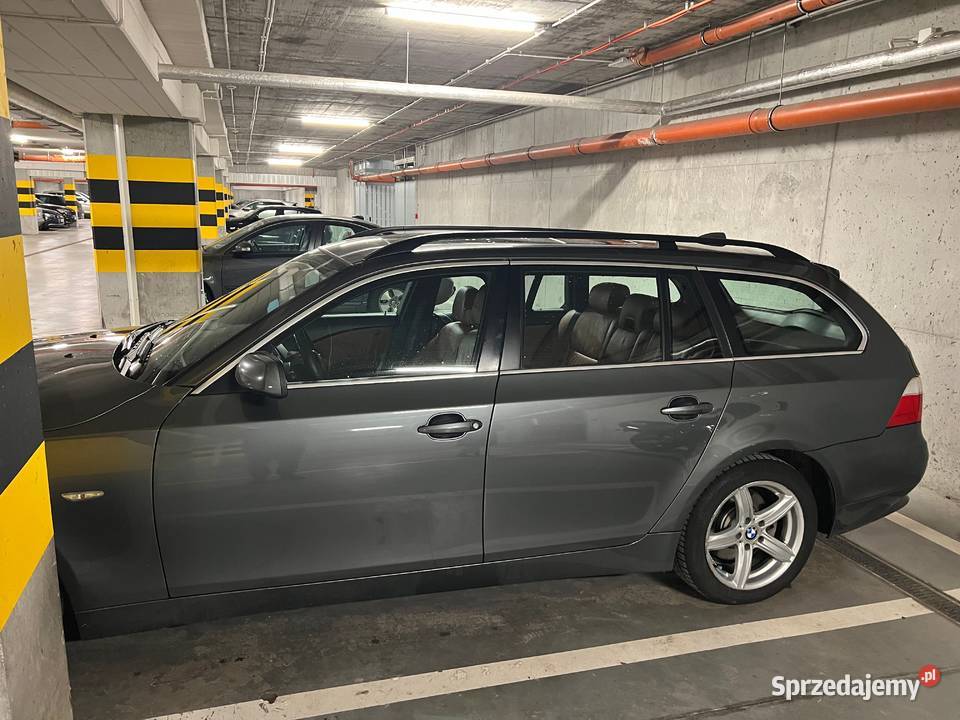 BMW Seria 5 E61 525d 2007 Automat Skóra Panorama podlaskie Domanowo