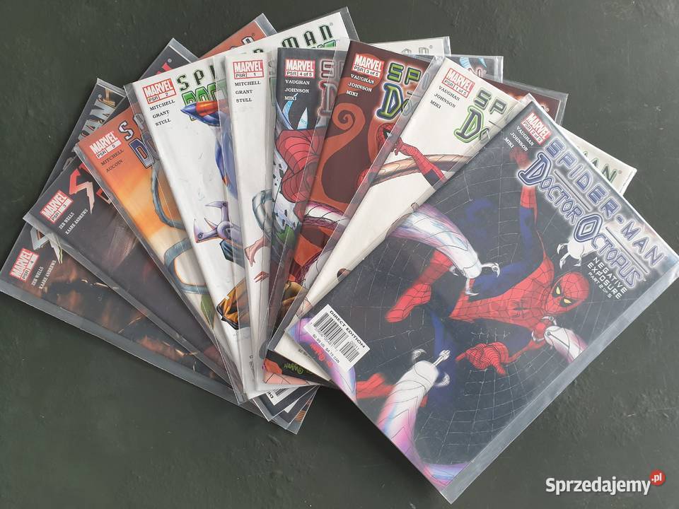SpiderMan Doctor Octopus 9 oryginalnych komiksów Gdynia