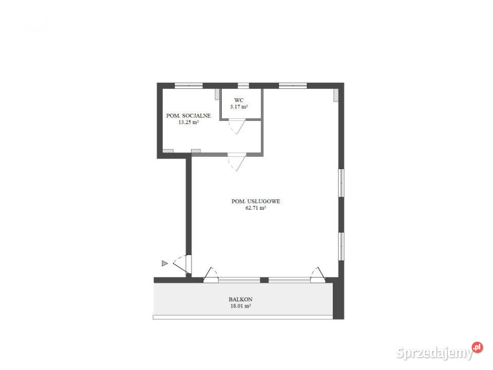 Lokal Prażmów Piotra Czołchańskiego 791m2 79.1m2