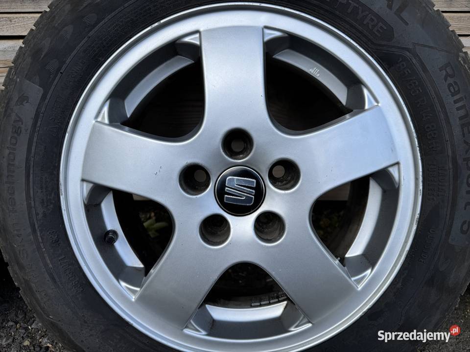 Alufelgi Seat 14 z oponami Uniroyal RAINEXPERT 5 Samochodowe podkarpackie Sanok