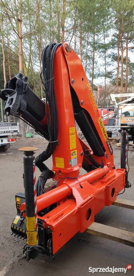 DźwigHDS żuraw podnośnik Palfinger PK12000 śląskie Zaborze
