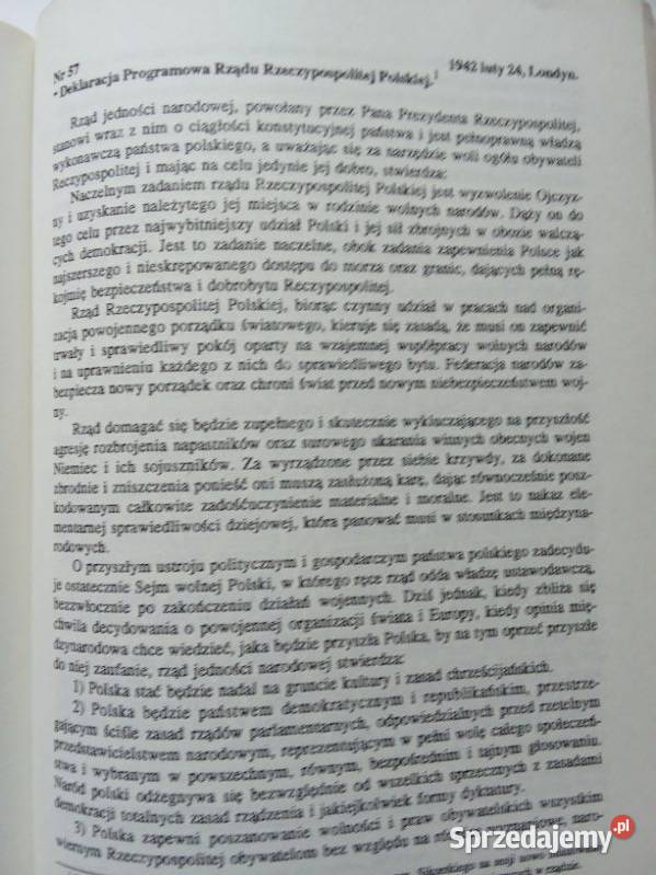 Spory o ustrój Polski niepodległej 19391943 Łódź