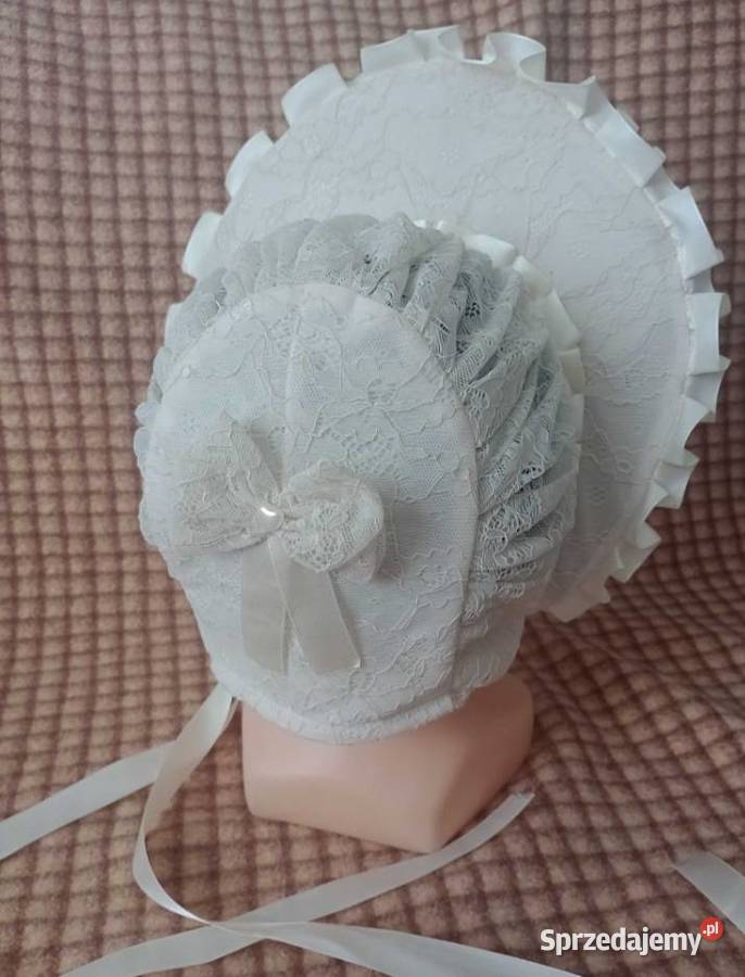 Bonnet wiktoriański koronkowy lolita Dla kobiet Sokolniki-Las