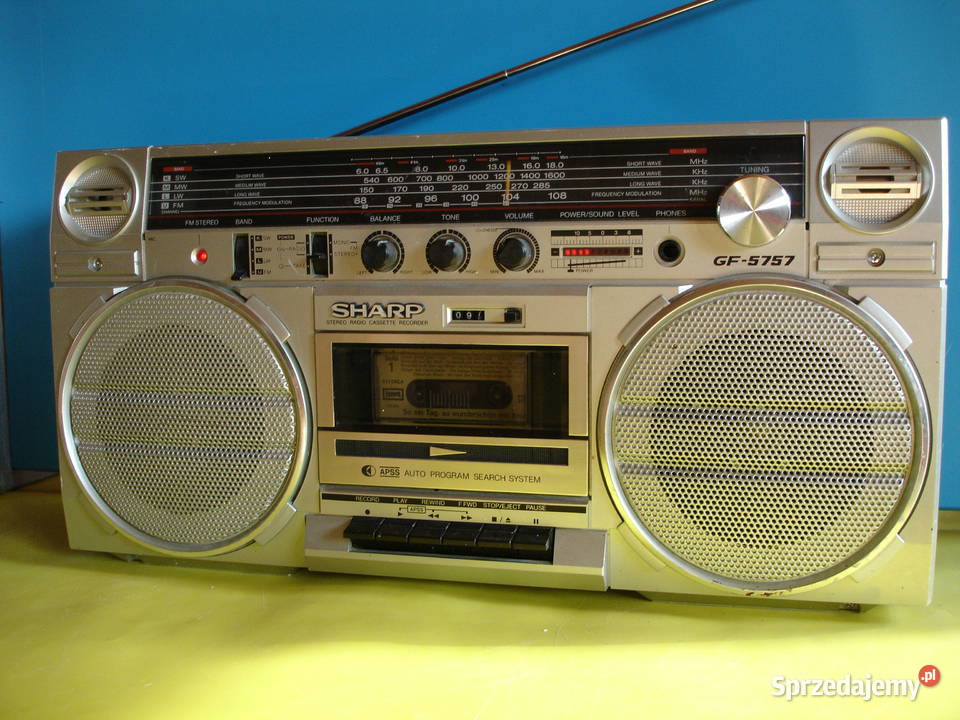 Radiomagnetofon SHARP GF5757HG Zielona Góra sprzedam