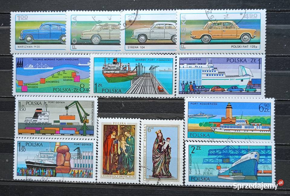 L Znaczki polskie 1976 kwartał IV