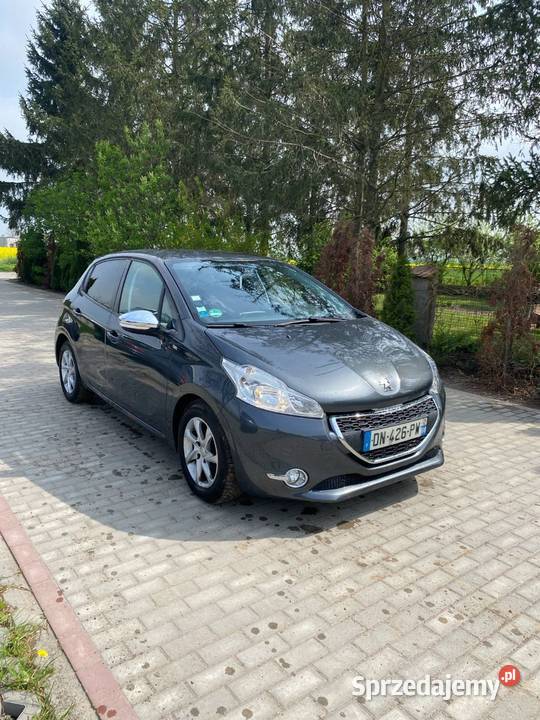 Peugeot 208 14 HDi Wersja Style Klima tablet szary Damasławek sprzedam