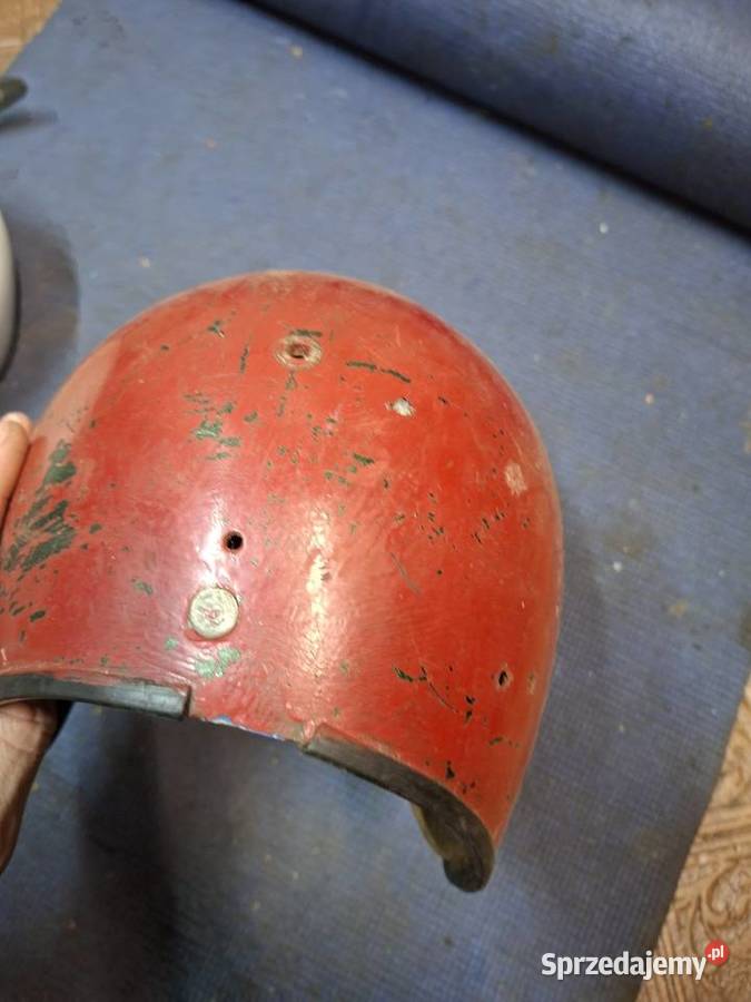 Kask PRL Wsk Wfm SHL Junak Romet Komar Motorynka Koszalin