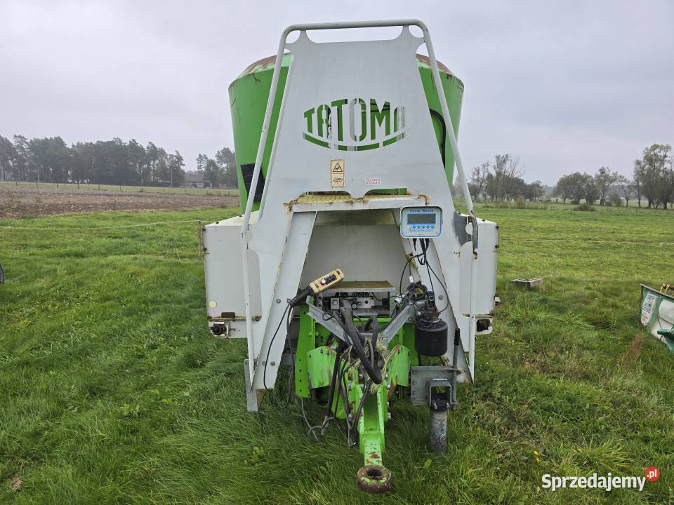 Wóz paszowy TATOMA MV20DUP 20 m3 2 stopniowa mazowieckie Drężewo