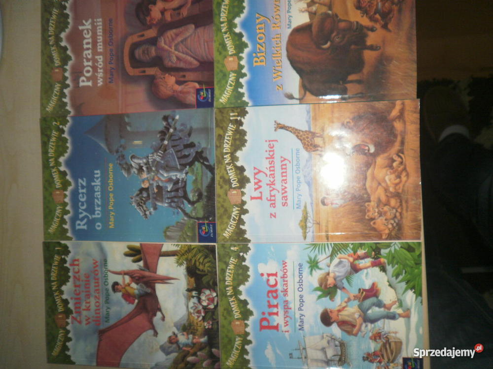 Magiczny domek na drzewie 6 książek Śrem