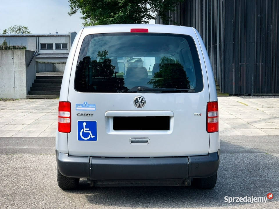 Volkswagen Caddy inwalida osób niepełnosprawnych śląskie Tarnowskie Góry