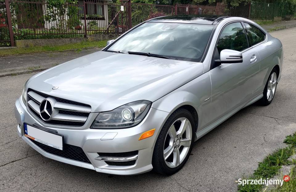 MercedesBenz C250 w204 Coupe 2012r panorama małopolskie Kraków
