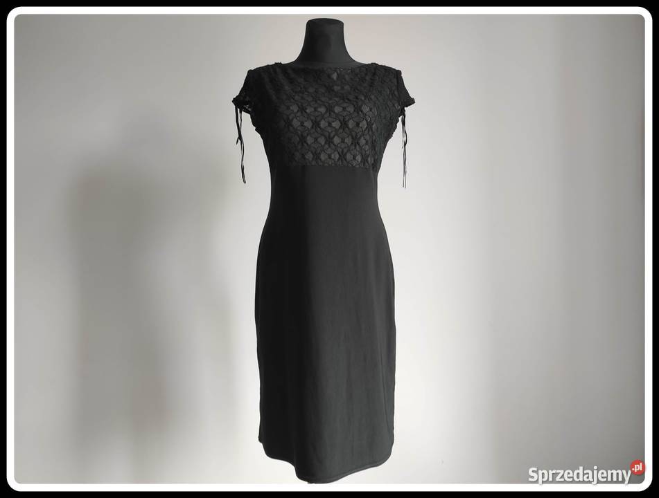 Sukienka czarna 40 L FRODO Rozmiar 40(L) Płock sprzedam