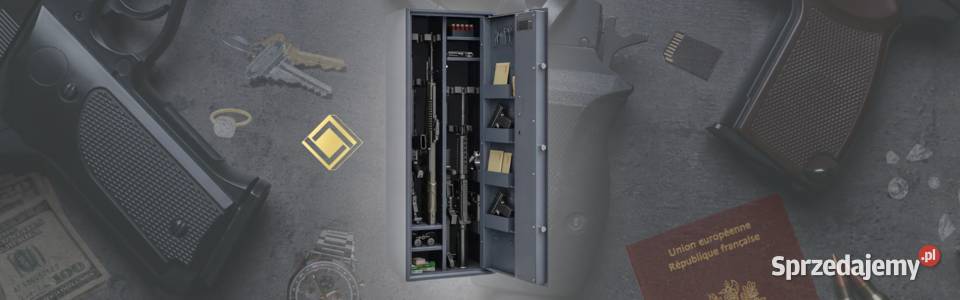 SZAFA sejf na broń długą krótką Siegen Kombi S1 wielkopolskie