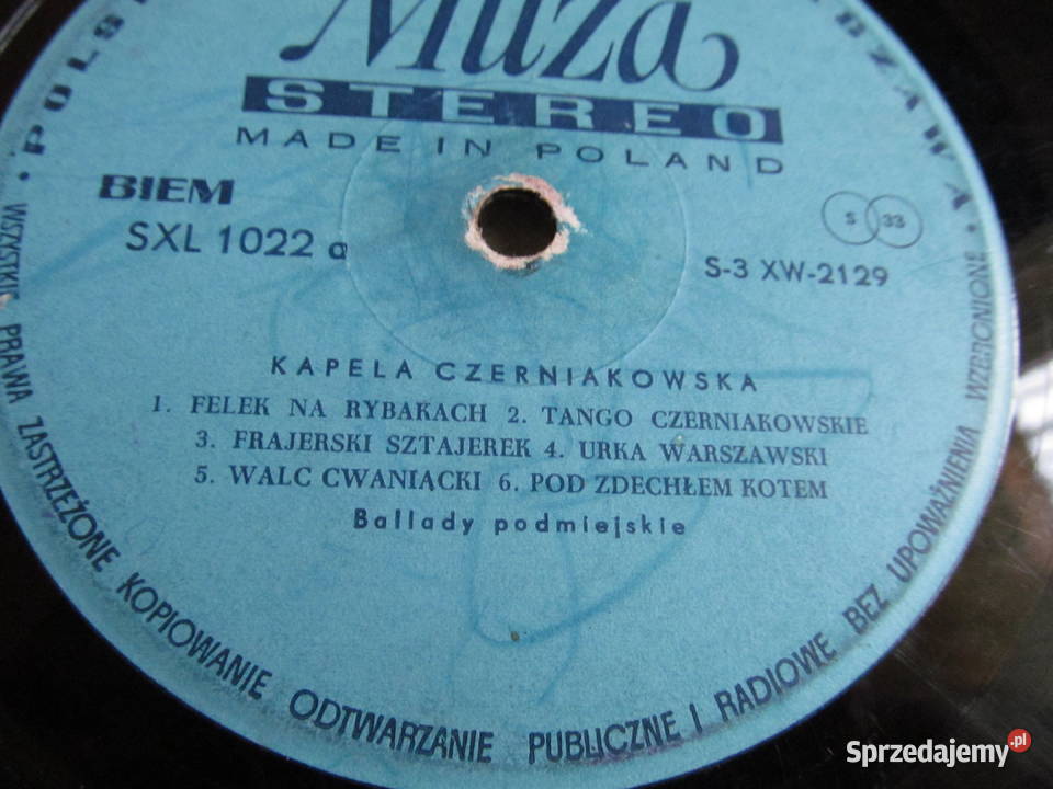 Kapela Czerniakowska zestaw 4 płyt winylowych 1 Lublin