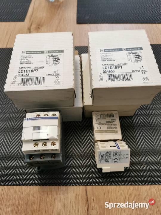 Stycznik Telemecanique LC1D18P7 230V AC 75 kW Kiełczów