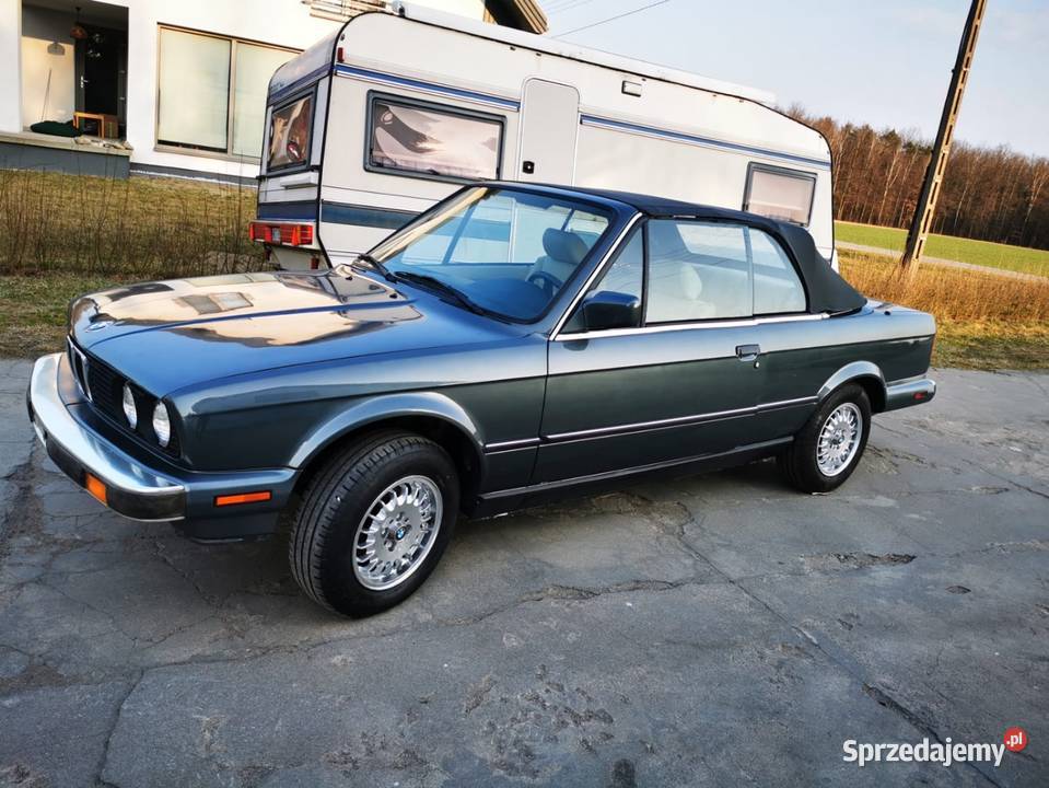BMW 325i manual z 1987 roku kabrio e30268 2500cm3