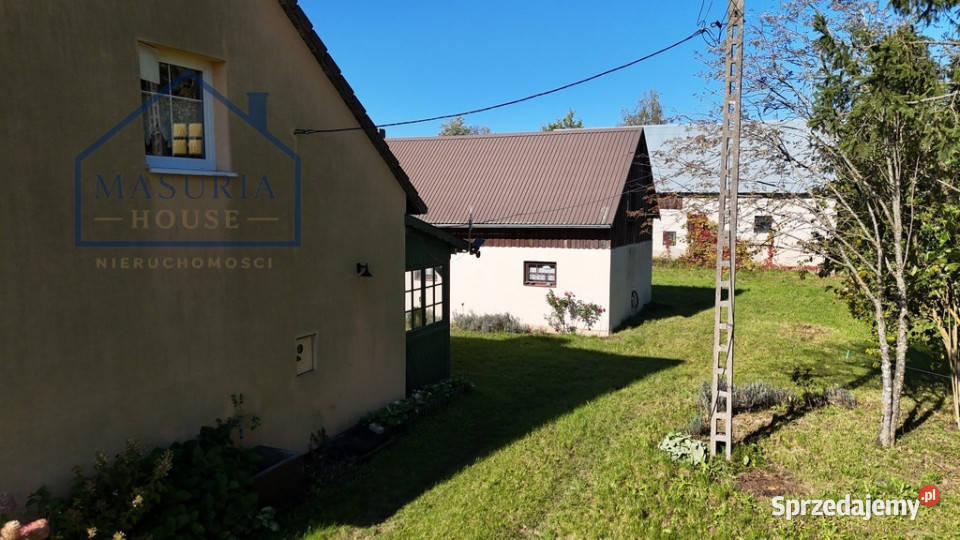 Siedlisko na sprzedaż Mikołajek niecałe 8 drewniane Woźnice