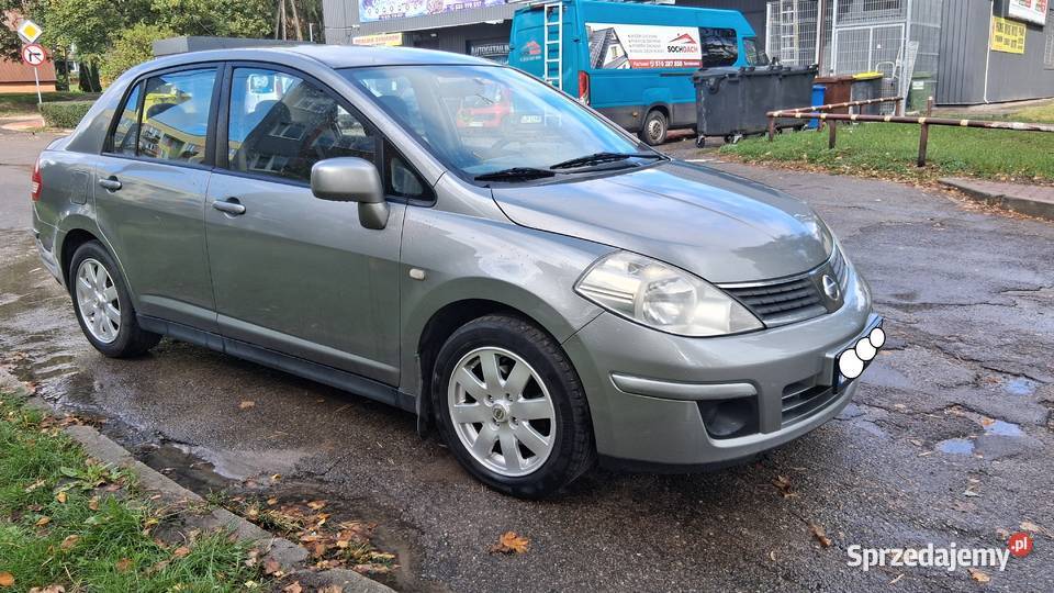 Nissan Tiida 2008r 16BLpgKlimaZarej 4/5 Poniatowa