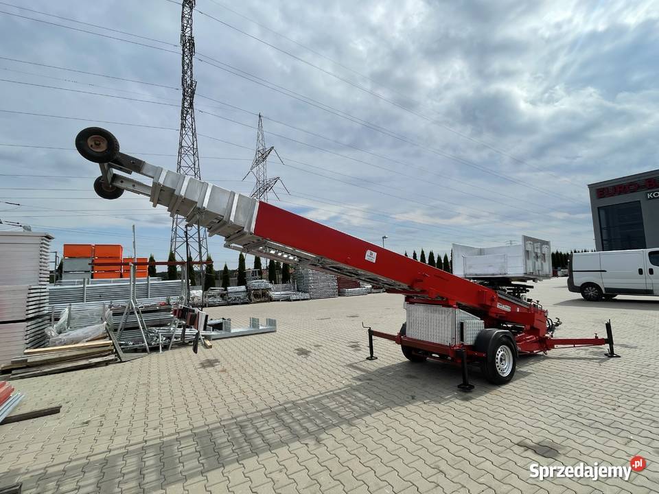 Winda dekarska TEUPEN 25 VH M4 drabina budowlana Rok produkcji 2000 Ślesin