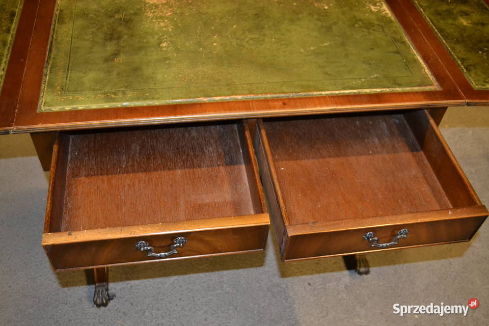 biurko angielskie z harfami