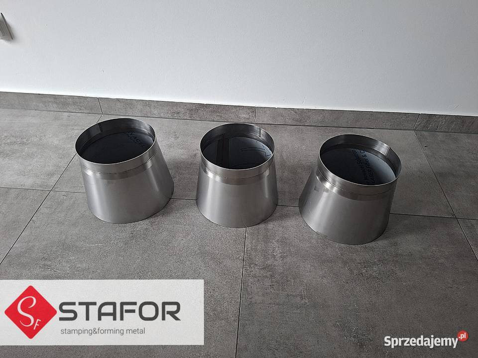 zsyp nierdzewny lej przejście stożkowe małopolskie Kraków